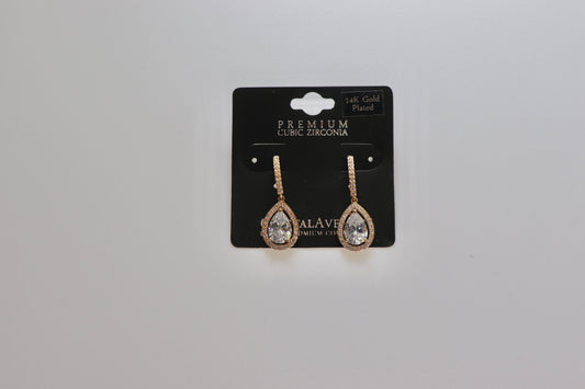 Zoe Crystal Dangle Earrings