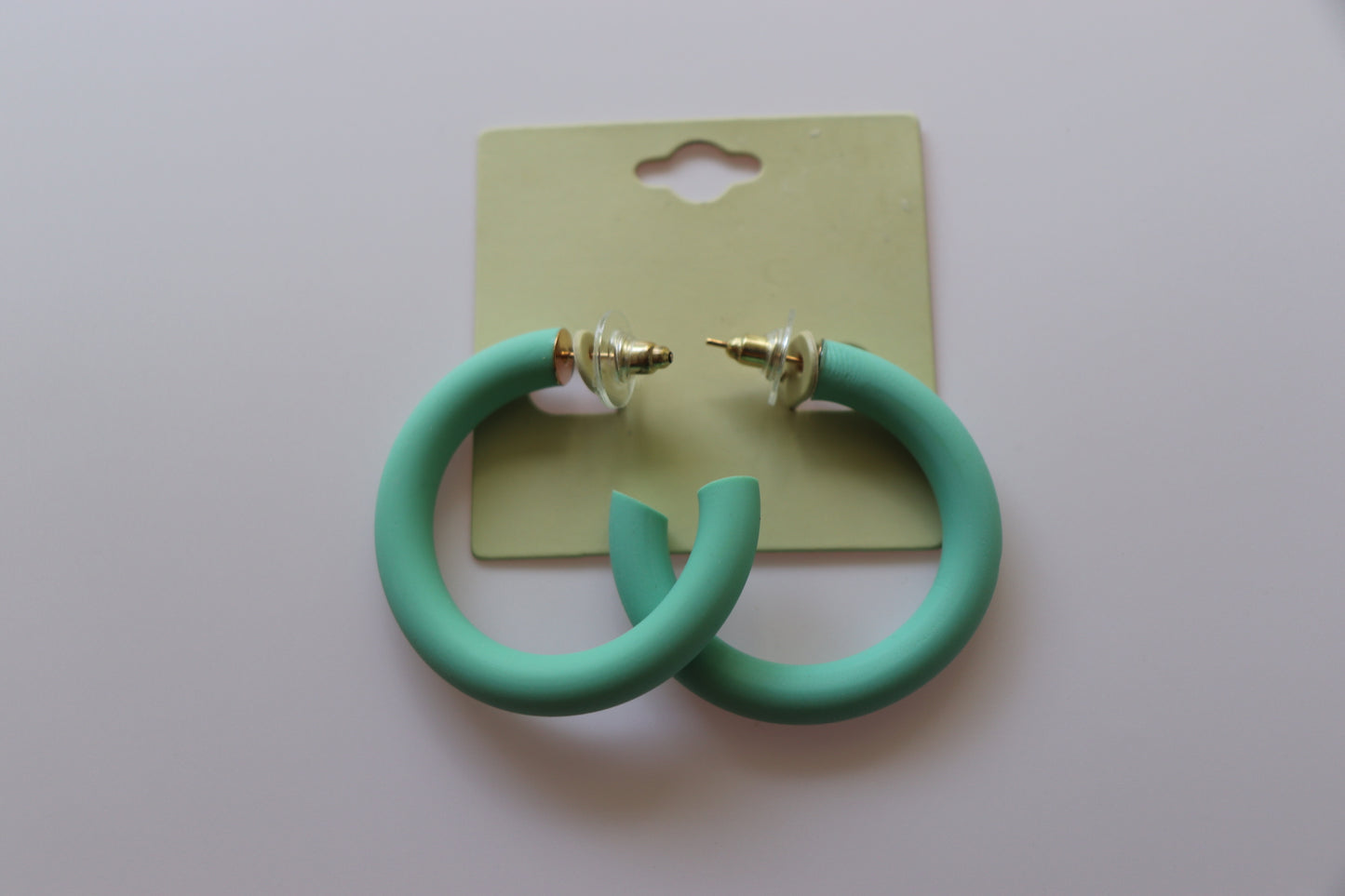 Turquoise Hoop Earrings