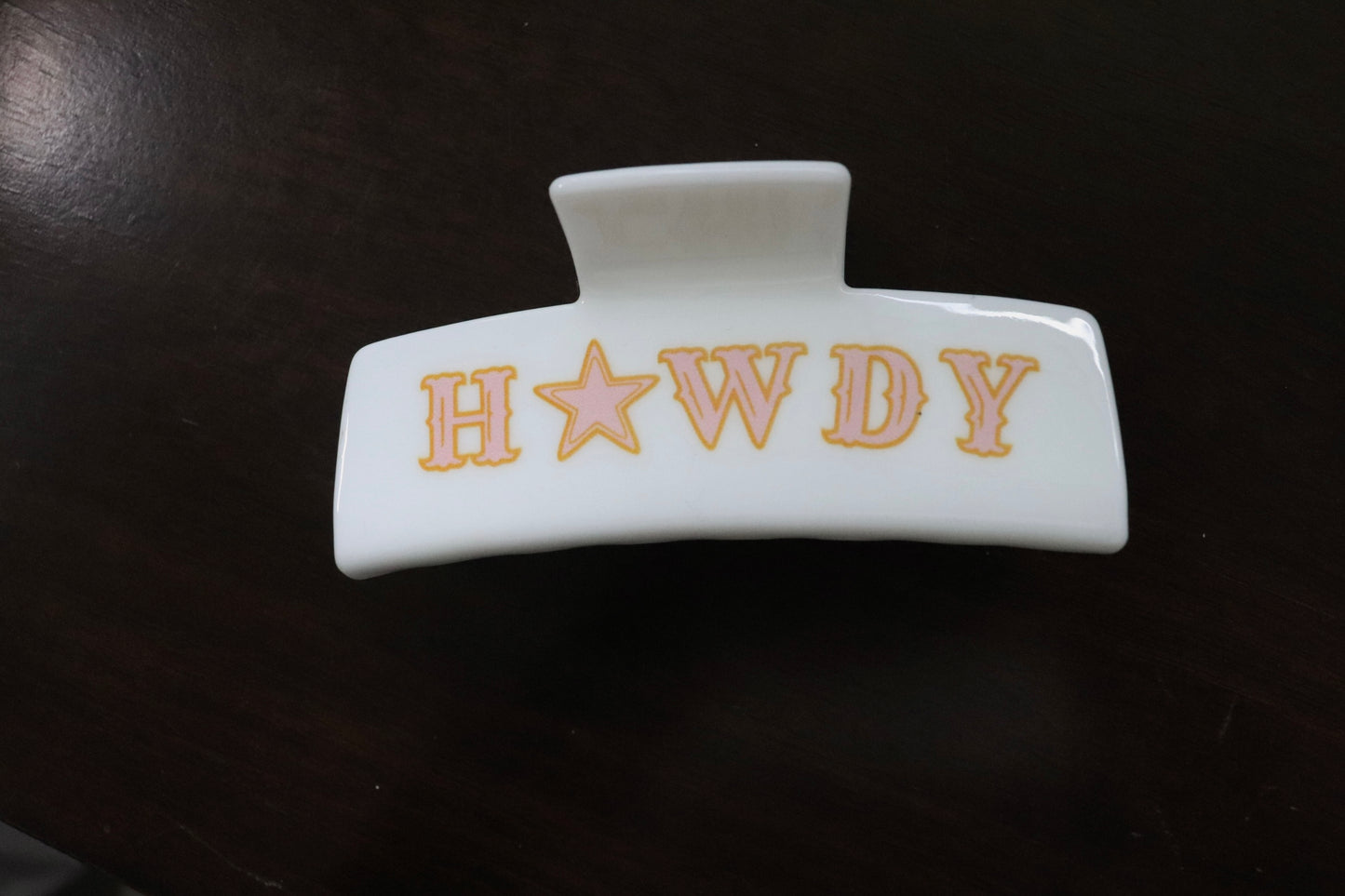 Howdy Claw Clip