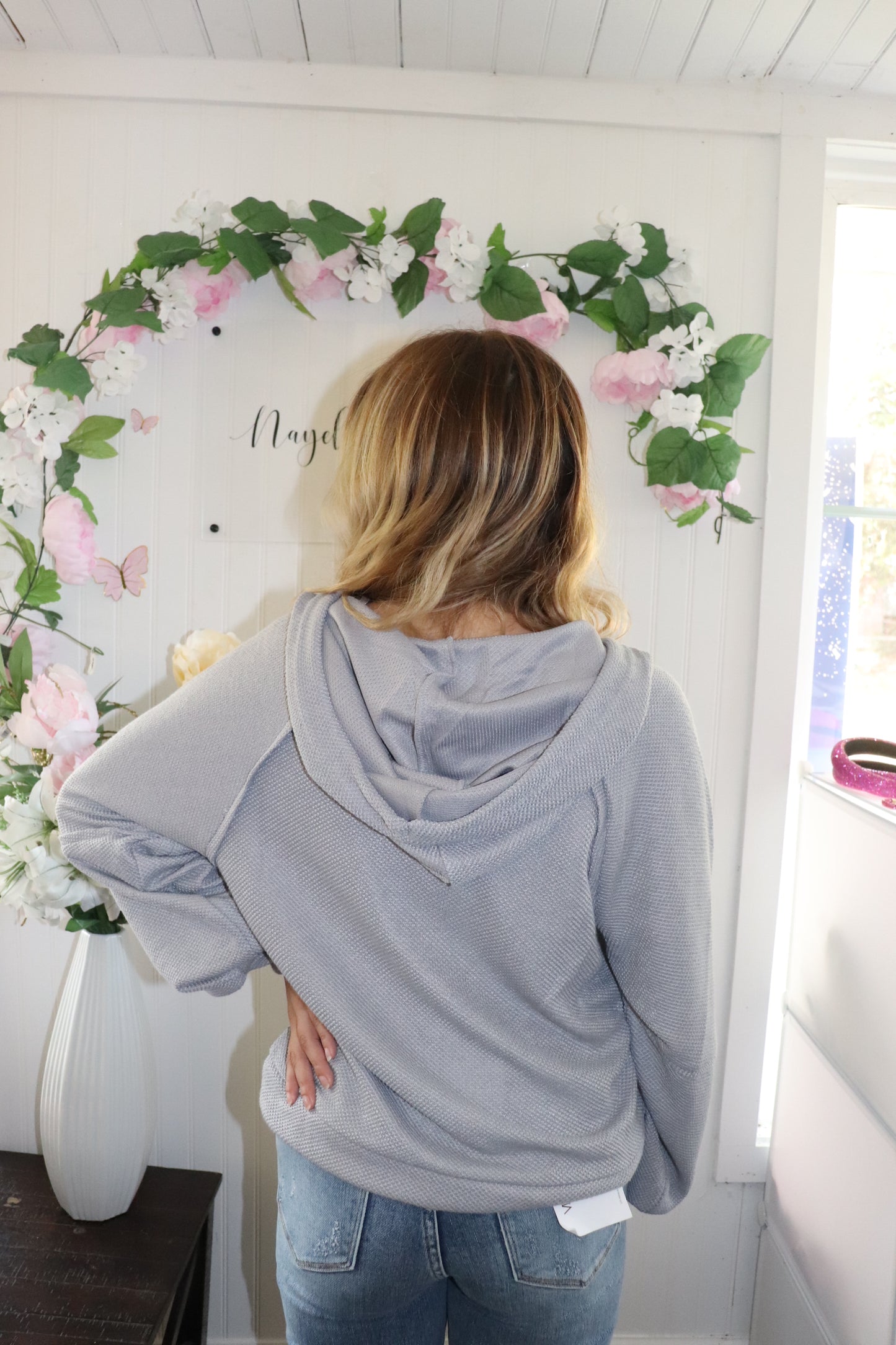 Haley Hooded Knit Top